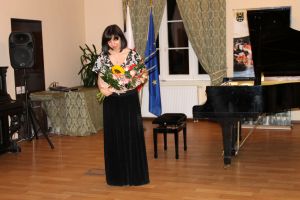 Joanna Marcinkowska - 1261st Liszt Evening, District Office in Trzebnica, 7th Sep 2017. Photo by Grzegorz Derela.